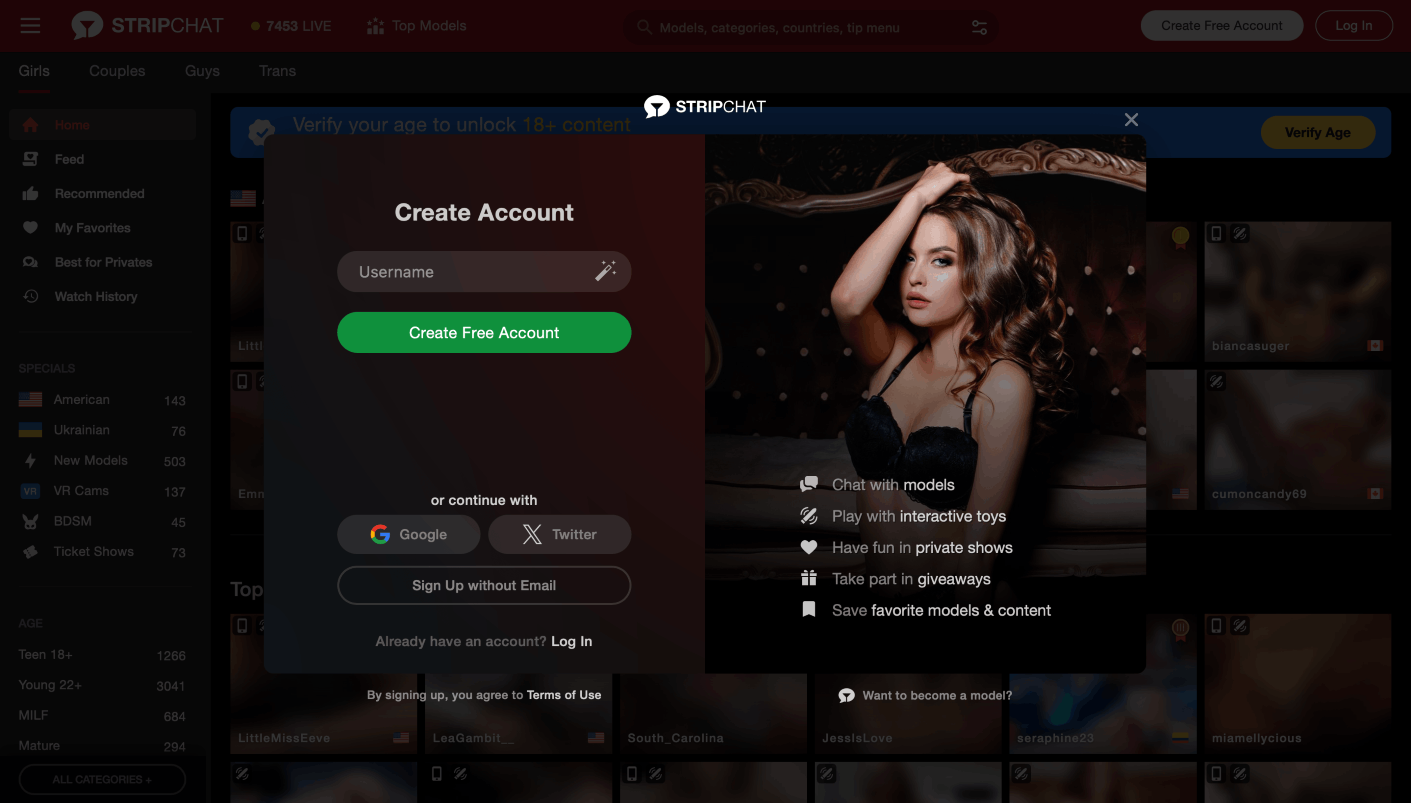 stripchat official